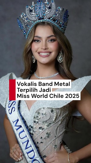 Video Penampilan Menggelegar Bikin Vokalis Band Metal Jadi Miss World Chile