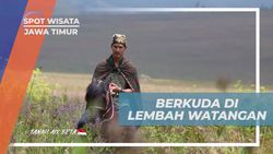 Berkuda Melintasi Lembah Watangan dan Menikmati Suasana Tenang di Jawa Timur  