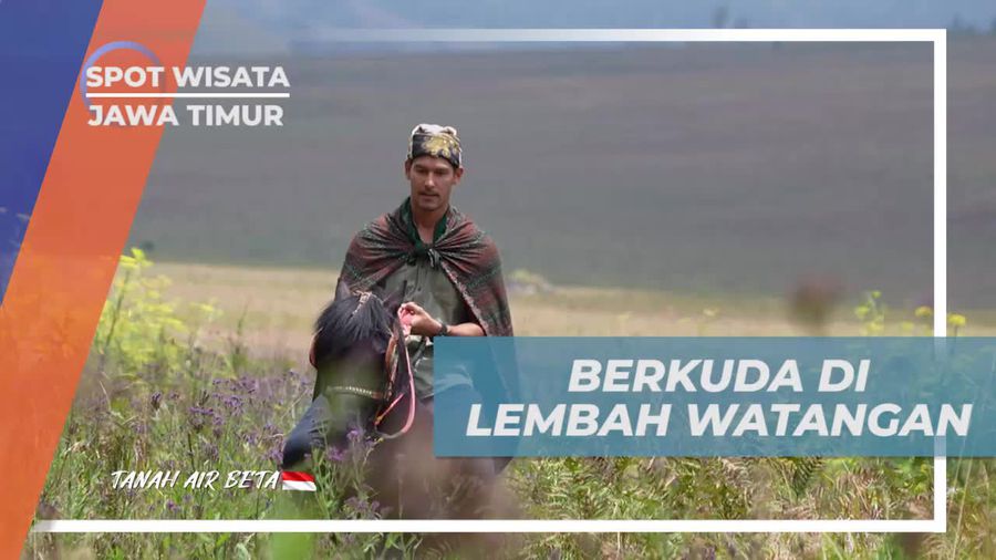 Berkuda Melintasi Lembah Watangan dan Menikmati Suasana Tenang di Jawa Timur  