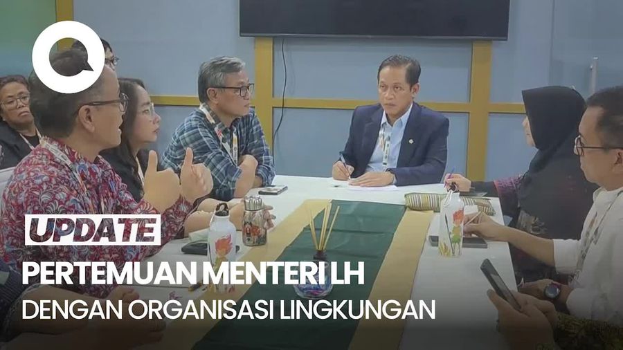 Video Menteri LH Dapat Masukan dari Organisasi Lingkungan di COP Brasil