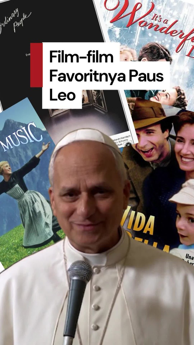 Video: Ini 4 Film Favorit Paus Leo