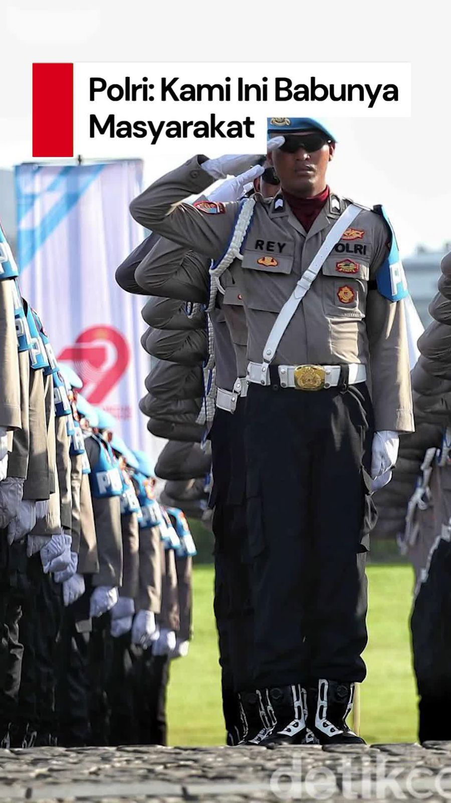 Video Polri Tegaskan Melayani Rakyat: Kami Ini Babunya Masyarakat