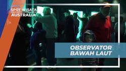 Melihat Keindahan Bawah Laut dari Observator di Busselton Jetty, Australia