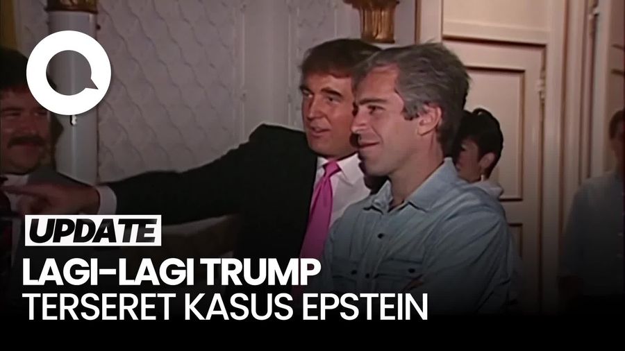 Video Tudingan Baru soal Trump Terlibat Kasus Epstein Ditangkis Gedung Putih