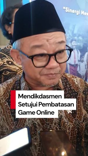 Video: Mendikdasmen Setuju Pembatasan Game Online