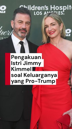 Video: Pengakuan Istri Jimmy Kimmel Putus Kontak dengan Keluarga Pro-Trump