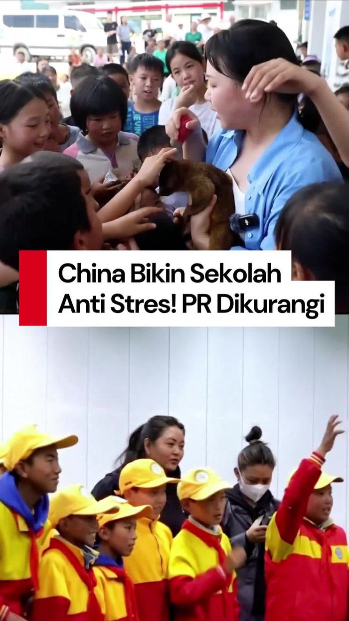 Video: China Bikin Sekolah Anti Stres! PR Dikurangi, Waktu Main Ditambah