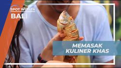 Belajar Membuat Ikan Gurame Timbun dan Meracik Bumbu di Bali 