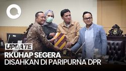 Video: Komisi III DPR-Pemerintah Sepakat RKUHAP Dibawa ke Paripurna