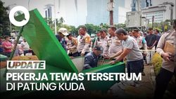 Video: Pramono Sebut Pekerja yang Tewas di Patung Kuda Bukan PJLP Jakarta