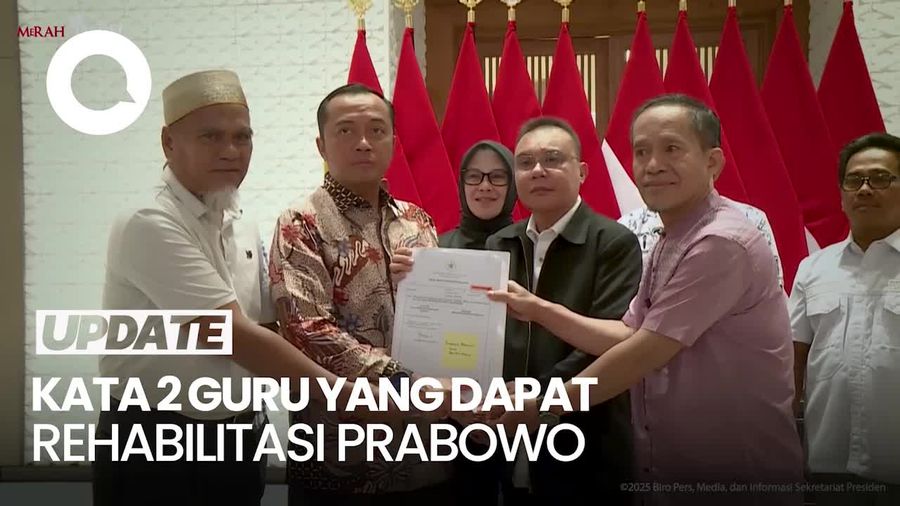 Video 2 Guru Luwu Utara Dapat Rehabilitasi Prabowo: Kami Memperoleh Keadilan