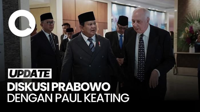 Video: Isi Pembicaraan Prabowo dengan Eks PM Australia Paul Keating