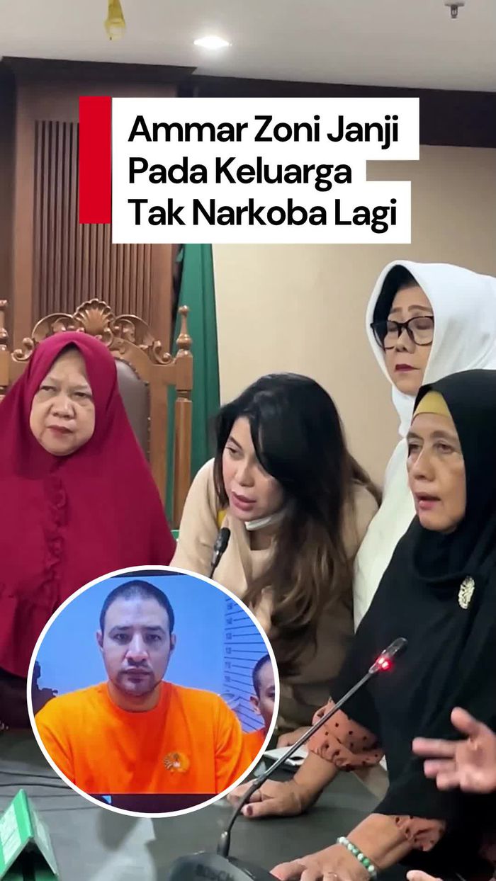 Video Pesan Keluarga ke Ammar Zoni: Berubah, Jangan Sampai Terulang Lagi