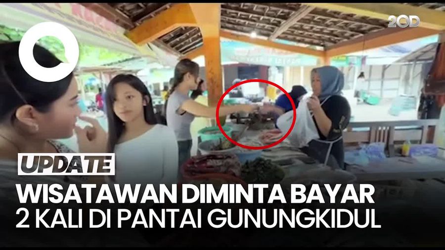 Video: Viral Wisatawan Diminta Bayar 2 Kali saat Beli Ikan di Pantai Ngrenehan