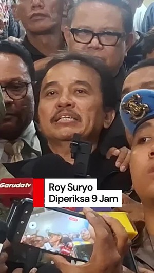 Video: Ekspresi Roy Suryo Usai Diperiksa 9 Jam Sebagai Tersangka