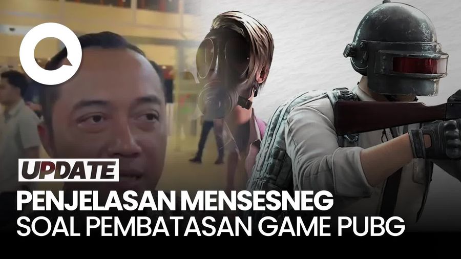 Video: Penjelasan Mensesneg soal Wacana Pembatasan Game Online PUBG