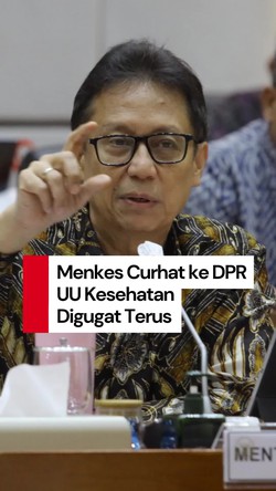 Video: Curhatan Menkes Budi ke DPR soal UU Kesehatan Digugat Terus!