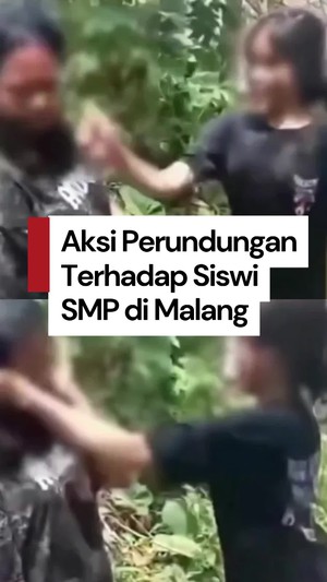 Video Viral Siswi SMP di Malang Jadi Korban Bullying, Ditampar-Dipukul