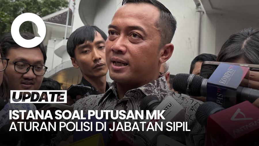 Video Istana Pelajari Putusan MK soal Aturan Polisi di Jabatan Sipil
