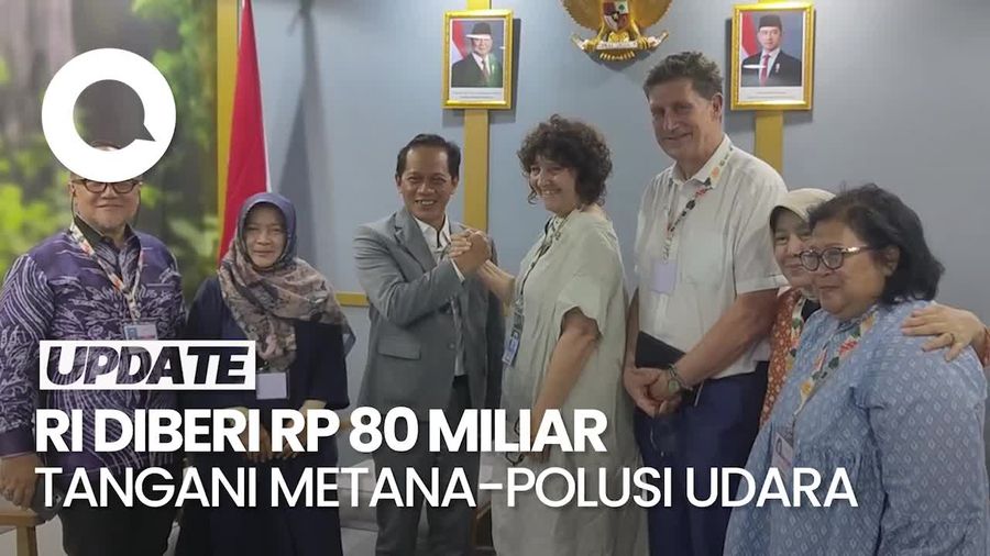 Video Indonesia Dapat Rp 80 Miliar untuk Tangani Polusi Udara & Metana