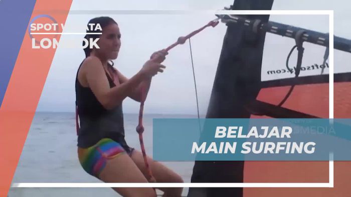 Belajar Surfing dan Menghadapi Gagal Gagal di Pantai Gili Nanggu, Lombok  