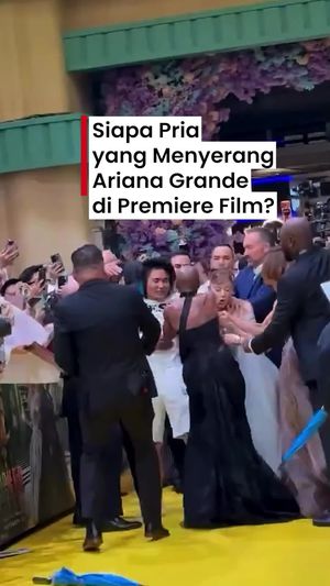 Video Sosok Penyerang Ariana Grande di Premiere Wicked: For Good Singapura