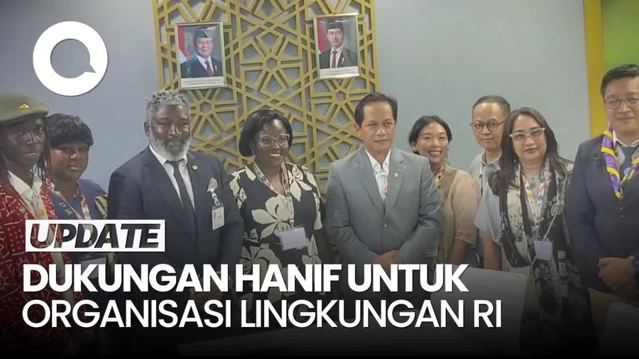 Video Komitmen Hanif Kuatkan Organisasi Lingkungan RI di Kancah Global
