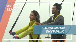 Menikmati Keseruan Melakukan Skywalk di Macau Tower dari Ketinggian 338 Meter  