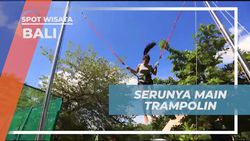 Bermain Trampolin dan Melakukan Gerakan Salto dengan Seru di Bali  