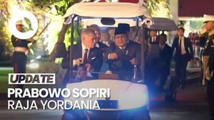 Video Momen Prabowo Sopiri Raja Yordania Naik Buggy Car di Istana