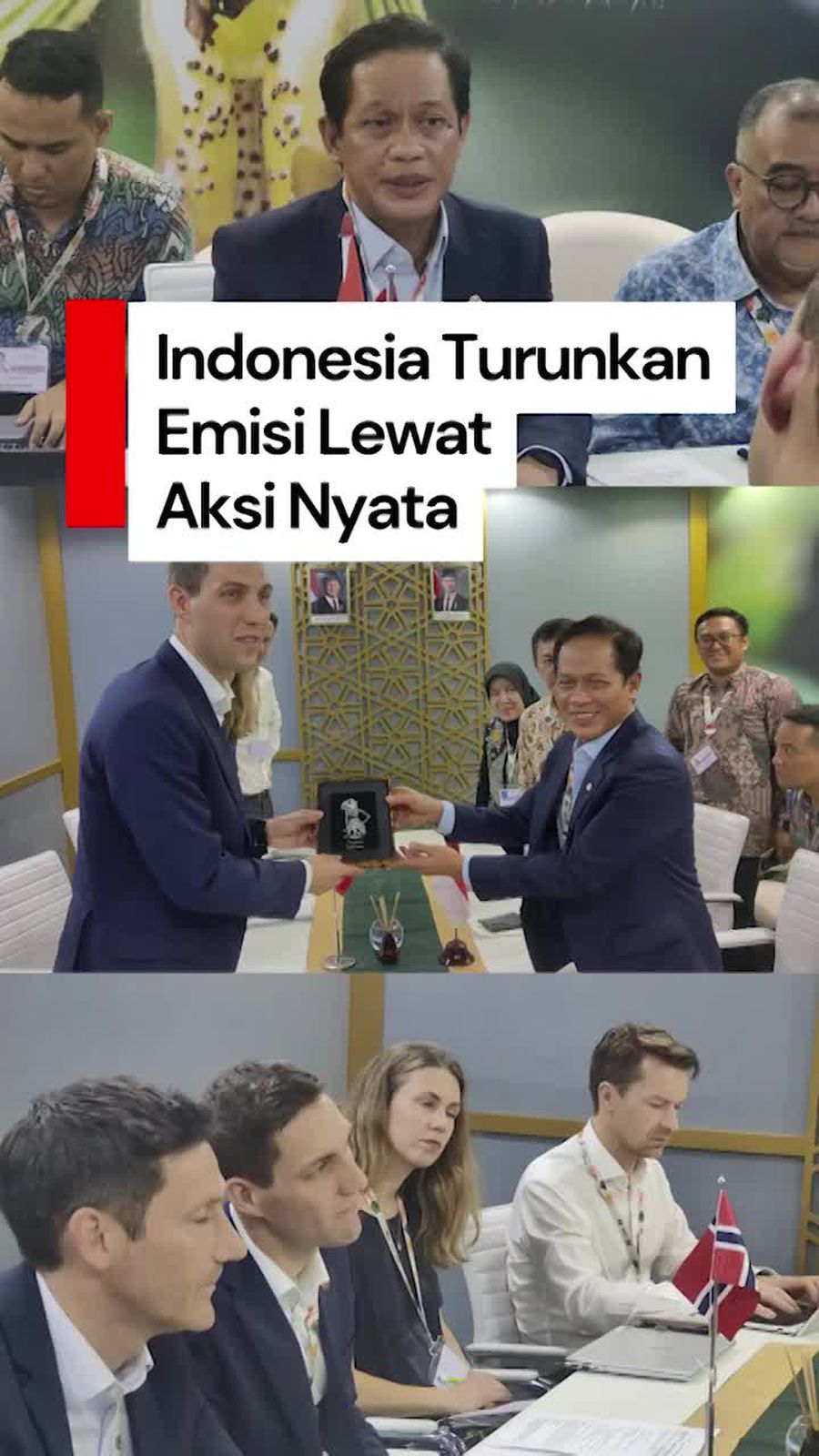 Video: Indonesia Komitmen Turunkan Emisi Lewat Aksi Nyata, Bukan Wacana