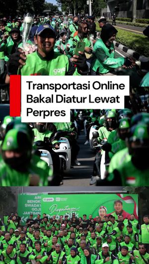 Video Istana: Persoalan Transportasi Online Bakal Diatur Lewat Perpres