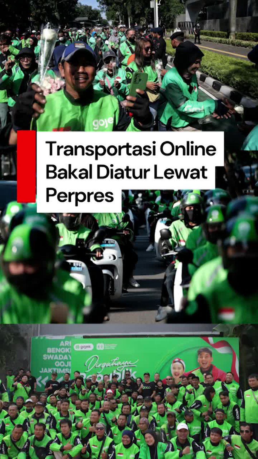 Video Istana: Persoalan Transportasi Online Bakal Diatur Lewat Perpres