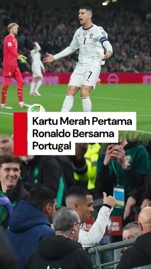 Video Pelatih Portugal Sebut Bek Irlandia yang Disikut Ronaldo Lebay
