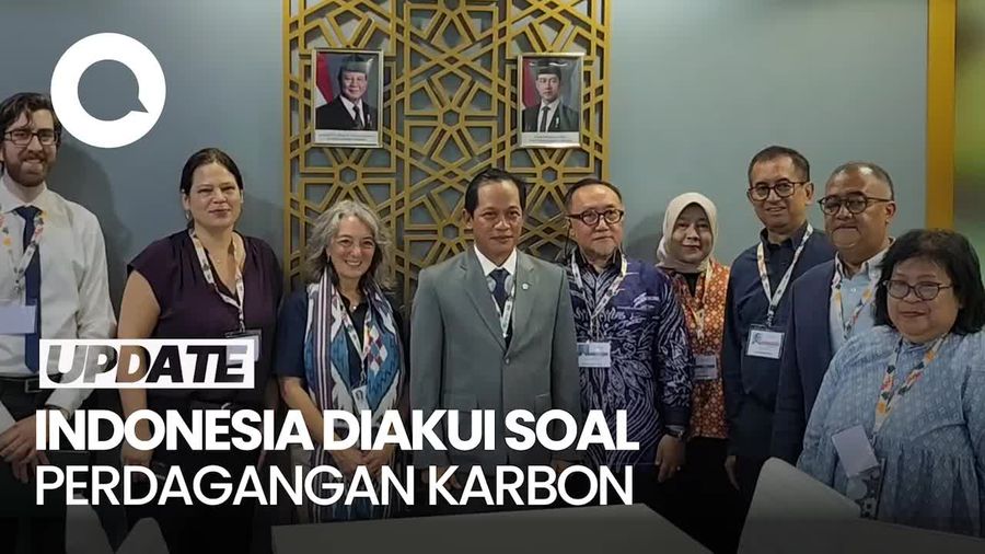 Video Hanif Sebut RI Dapat Pengakuan Berbagai Negara soal Perdagangan Karbon