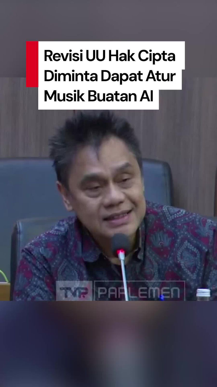 Video: PAPPRI Usul Revisi UU Hak Cipta Dapat Atur Karya Musik Berbasis AI