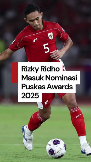 Video: Resmi! Gol Rizky Ridho Masuk Nominasi Puskas Awards 2025