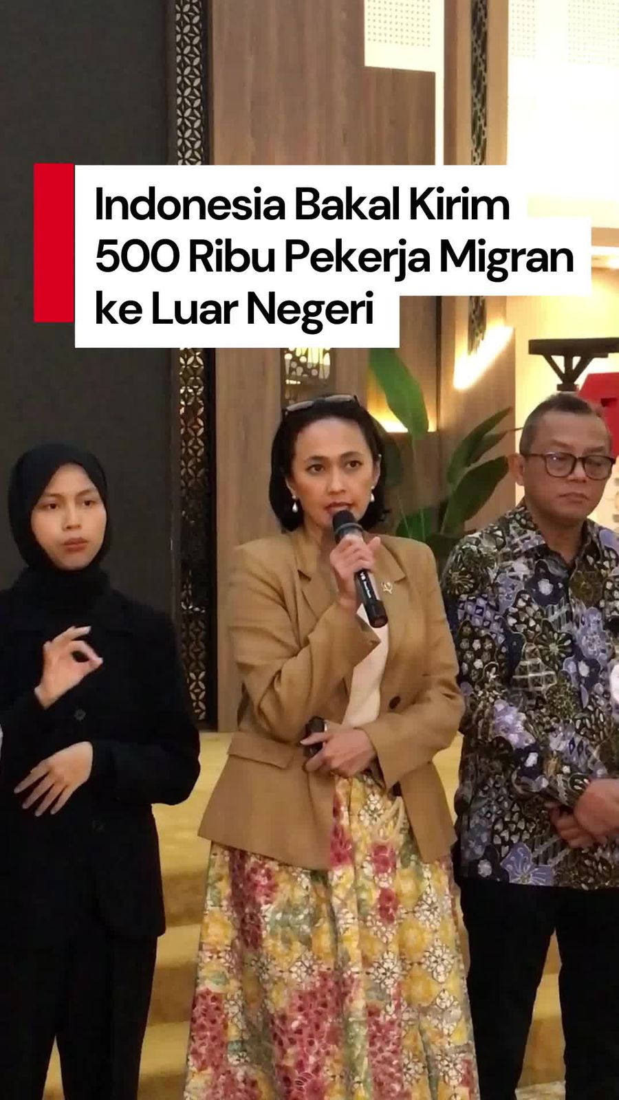Video Pemerintah Bakal Kirim 500 Ribu Pekerja Migran ke Luar Negeri di 2026