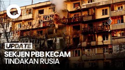 Video Sekjen PBB Kecam Rusia Kirim Drone dan Rudal Besar-besaran ke Ukraina