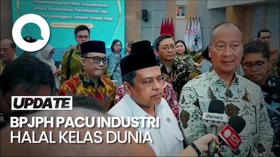 BPJPH Proses 10 Ribu Sertifikat Halal Perhari untuk Dongkrak Daya Saing Industri