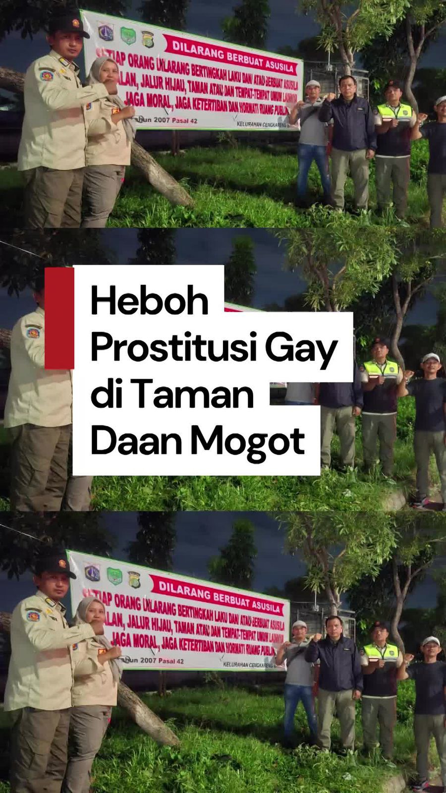  Video: Pramono Bakal Revitalisasi Taman Daan Mogot Usai Ramai Prostitusi Gay