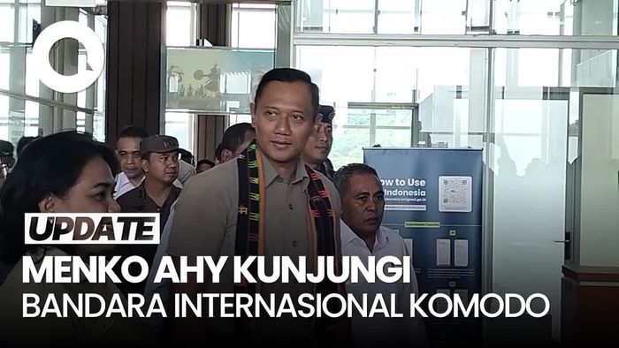 Video: Kunjungi Bandara Internasional Komodo, Ini Harapan AHY