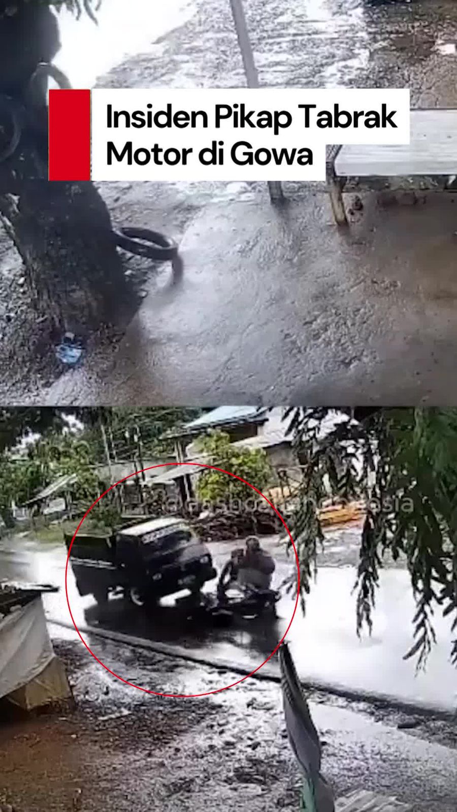 Video Sopir Pikap Mabuk Tabrak Motor di Gowa: Ayah-Anak Tewas, Ibu Kritis