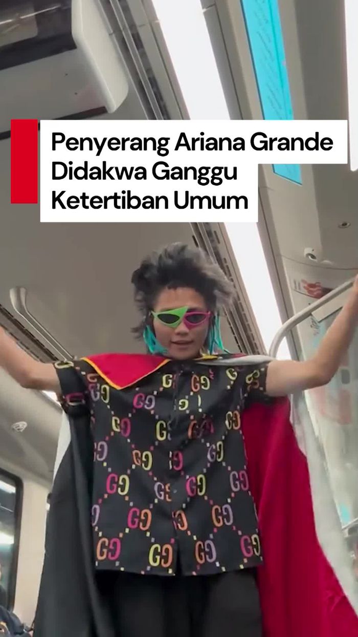 Video: Penyerang Ariana Grande di Singapura Didakwa Ganggu Ketertiban Umum