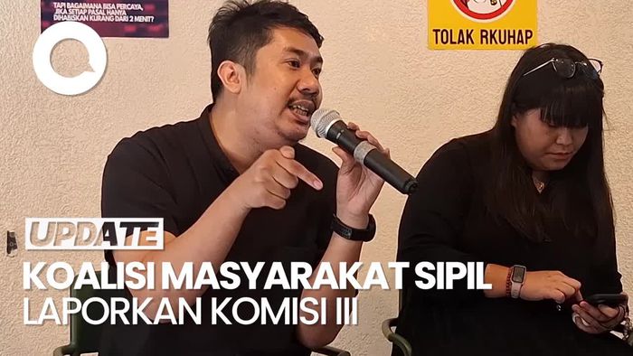 Video: Koalisi Sipil Bakal Laporkan Seluruh Anggota Komisi III DPR ke MKD