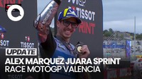 Video Momen Marc Marquez Cuma Jadi Penonton Adiknya Juara di Valencia