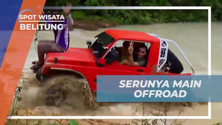 Merasakan Serunya Main Offroad dan Melintasi Trek Rintangan di Belitung  
