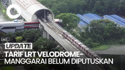 Video Tarif LRT Velodrome-Manggarai Belum Diputuskan, Pramono: Jadi Aja Belum