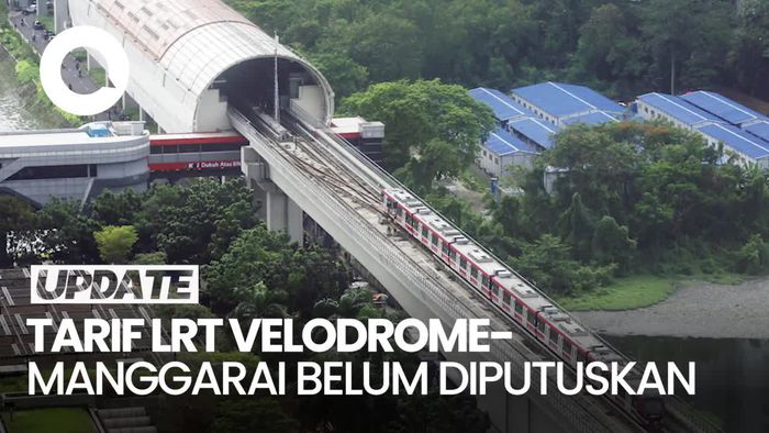Video Tarif LRT Velodrome-Manggarai Belum Diputuskan, Pramono: Jadi Aja Belum