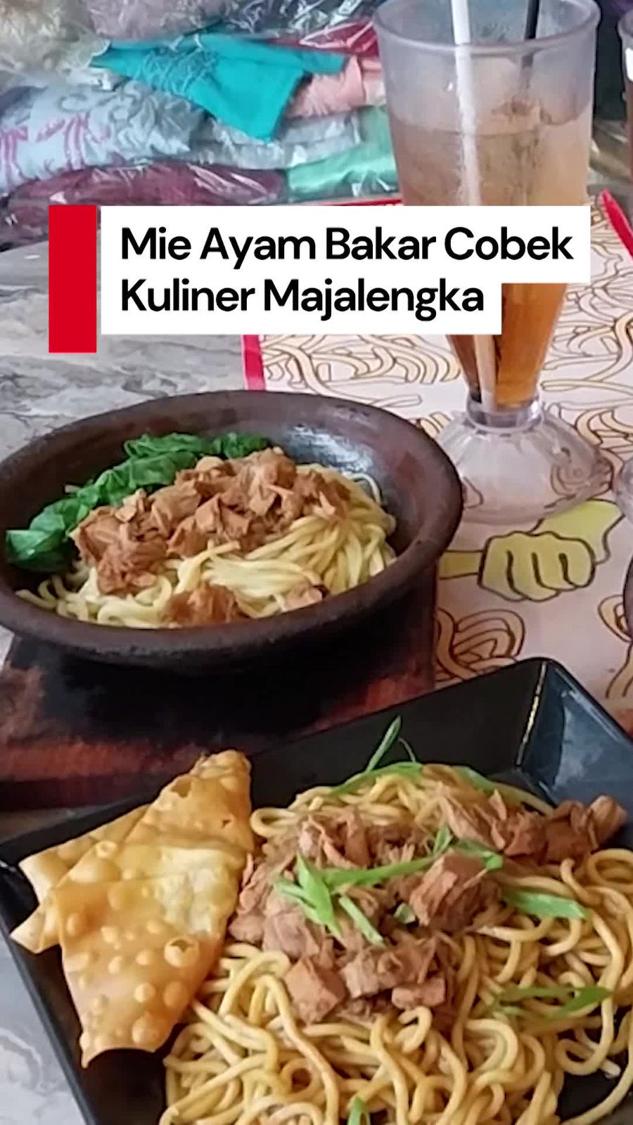 Video: Mie Ayam Bakar di Cobek Panas, Kuliner Anti Mainstream Majalengka